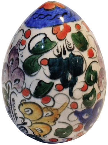 CUMHURİYET İLK DÖNEM KÜTAHYA SERAMİK ASKI TOPU  ASKI SÜSÜ 