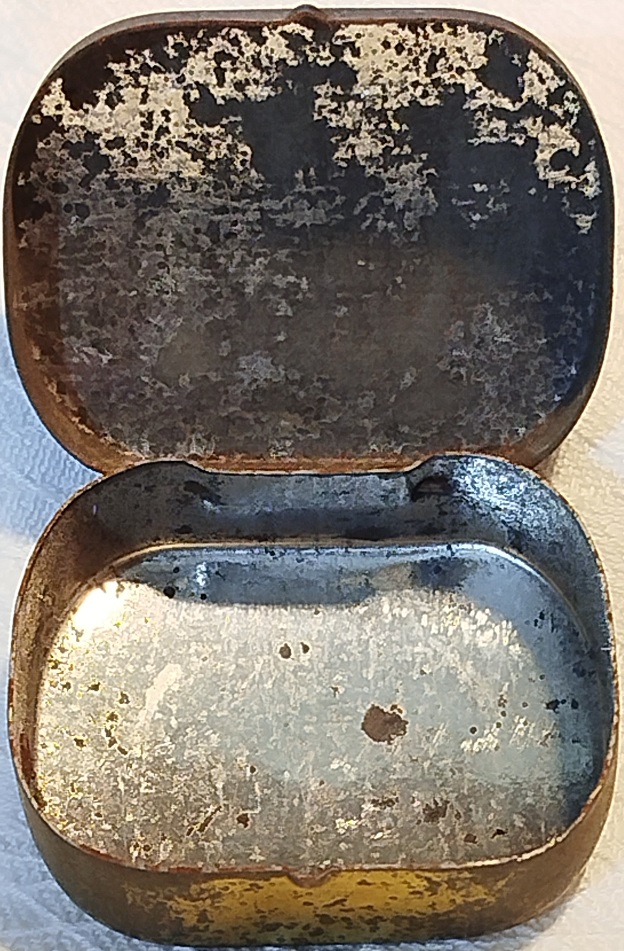 1920 HIS MASTERS VOICE GRAMOPOHNE  BOS TENEKE İGNE KUTUSU