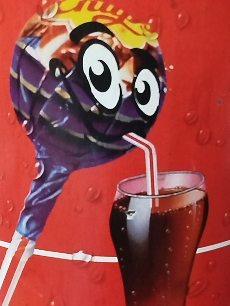 1997 CHUPA CHUPS COLA MİX TENEKE KAPAKLI SEKER KUTUSU
