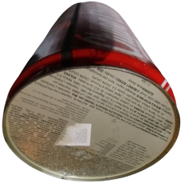 1997 CHUPA CHUPS COLA MİX TENEKE KAPAKLI SEKER KUTUSU