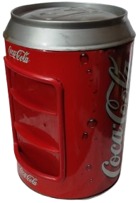 1970 COCA COLA PECETELİK MASA ÜZERİ PLASTİK KIRMIZI RENKDE