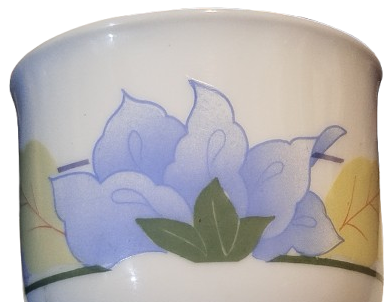 ARCOPAL SUT BEYAZ ÜZERİ CİCEK DESENLİ KAHVE TAKIMI FIRANSIZ 12 PARCA