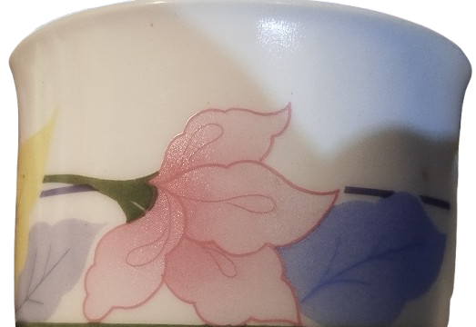 ARCOPAL SUT BEYAZ ÜZERİ CİCEK DESENLİ KAHVE TAKIMI FIRANSIZ 12 PARCA