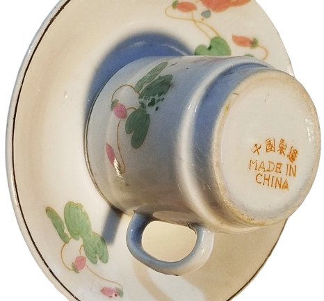 ESKİ DÖNEMİ ALTILI TURK KAHVE FİNCAN VE TABAGI TAKIM