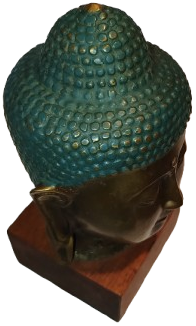 SİDARTA GOTAMA BRONZ BUDA AHSAP KAİDELİ EL YAPIM BUDİZMİN KURUCUSU