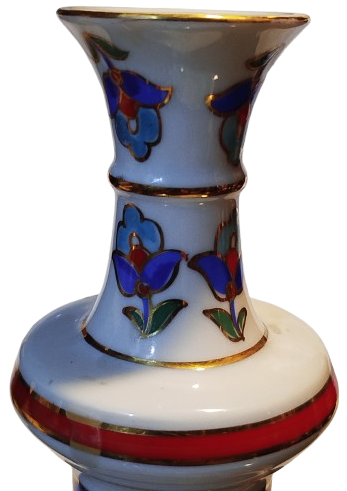 KUTAHYA PORSELEN BAVERİA STYLE PORZELLAN HAVAN SAMDAN TAMAMEN EL YAPIM SANATCI İMZALI