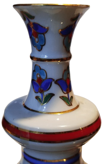 KUTAHYA PORSELEN BAVERİA STYLE PORZELLAN HAVAN SAMDAN TAMAMEN EL YAPIM SANATCI İMZALI