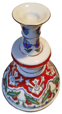 KUTAHYA PORSELEN BAVERİA STYLE PORZELLAN HAVAN SAMDAN TAMAMEN EL YAPIM SANATCI İMZALI