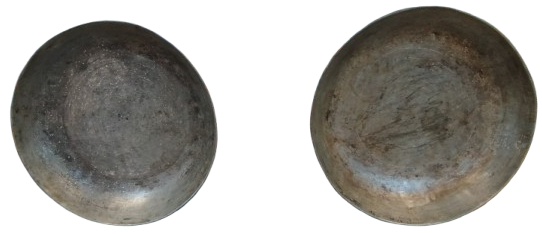 1960 KÜLELİ OTURAK DOKUM TERAZİ EL DOGME BAKIR İŞLEMELİ KEFELİ 1 KİLOLUK AKTAR TARTISI