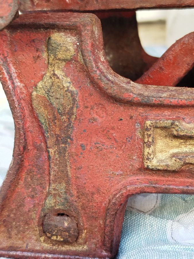 1960 KÜLELİ OTURAK DOKUM TERAZİ EL DOGME BAKIR İŞLEMELİ KEFELİ 1 KİLOLUK AKTAR TARTISI