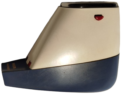 1960 PHILIPS PHİLİSHAVE TYPE 7920 CİFT BICAKLI CANTASINDA ELEKTİRİKLİ TRAS MAKİNESİ