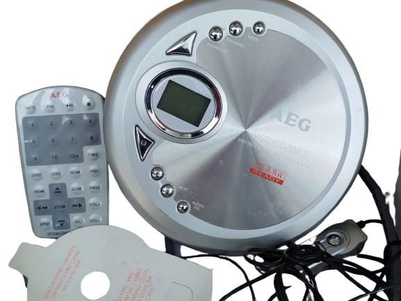 AEG TRAGBARER CD PLAYER CDP 4201 DİSCMAN CD CALAR KUTUSUNDA