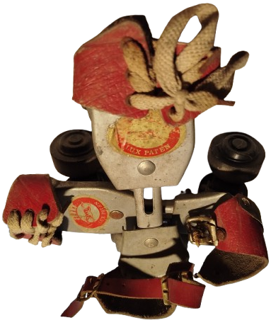 FURRY LUX PATEN CİFT 4 TEKERLEKLİ  34 DEN 46 AYAK NUMARASINA KADAR CELİK