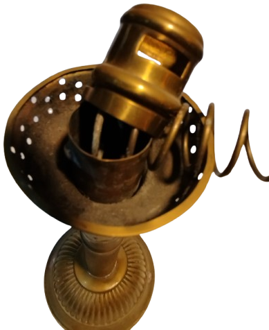 OSMANLI PİRİNC YAYLI ASANSORLU SAMDAN MUMUN AYNI SEVİYEDE YANMASINI SAGLAR