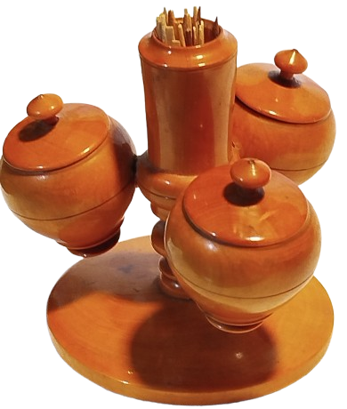 1960 AHSAP MASA USTU BAHARAT TAKIMI TUZ KARABİBER KIRMIZI BIBER KURDAN DORT GOZLU