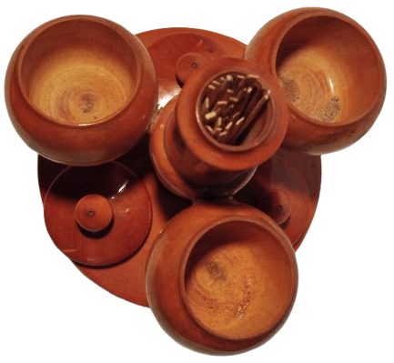 1960 AHSAP MASA USTU BAHARAT TAKIMI TUZ KARABİBER KIRMIZI BIBER KURDAN DORT GOZLU