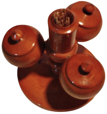 1960 AHSAP MASA USTU BAHARAT TAKIMI TUZ KARABİBER KIRMIZI BIBER KURDAN DORT GOZLU