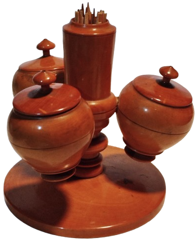 1960 AHSAP MASA USTU BAHARAT TAKIMI TUZ KARABİBER KIRMIZI BIBER KURDAN DORT GOZLU