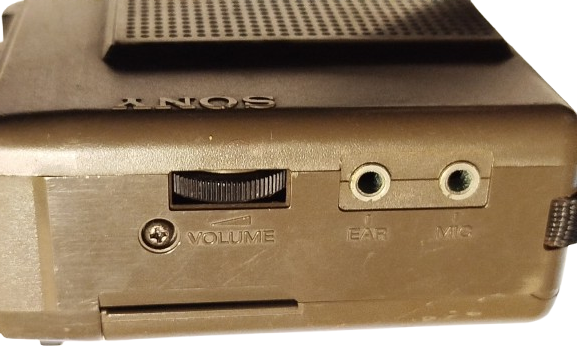 1970 SONY CASSETTE CORDER TCM 3  WALKMAN   KAYITLI VOLKMEN KASET CALAR 