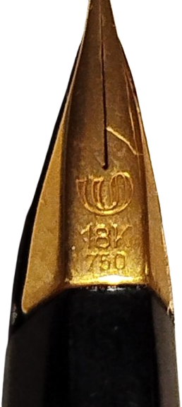 1960 WATERMAN ALTIN UCLU KUTUSUNDA POMPALI DOLMA KALEM KAHVERENGİ FRANCE