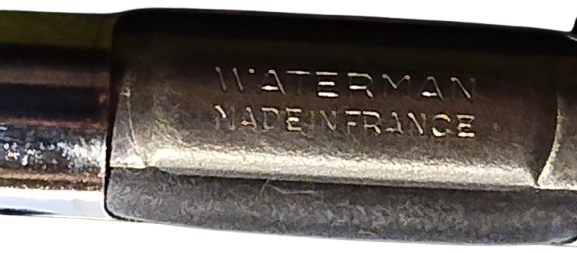 1960 WATERMAN ALTIN UCLU KUTUSUNDA POMPALI DOLMA KALEM KAHVERENGİ FRANCE