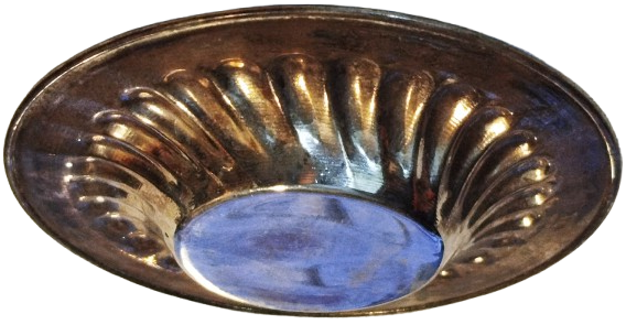 1970 GUMUS KAPLAMA KABARTMA DESENLİ ALTILI CAY TABAGI TAKIM