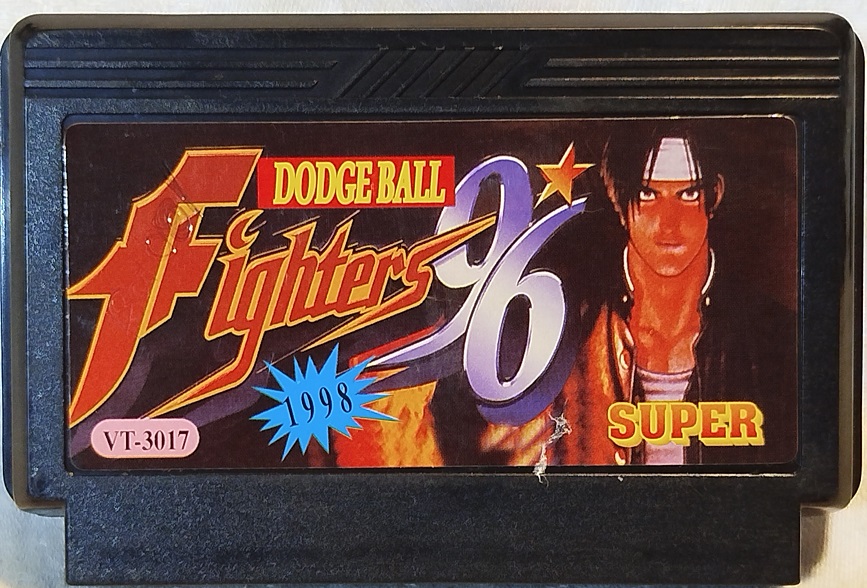 1998 DODGE BALL FİGTERS 96 SUPER VT-3017 ATARİ  OYUN KASETİ  MADE IN JAPAN 