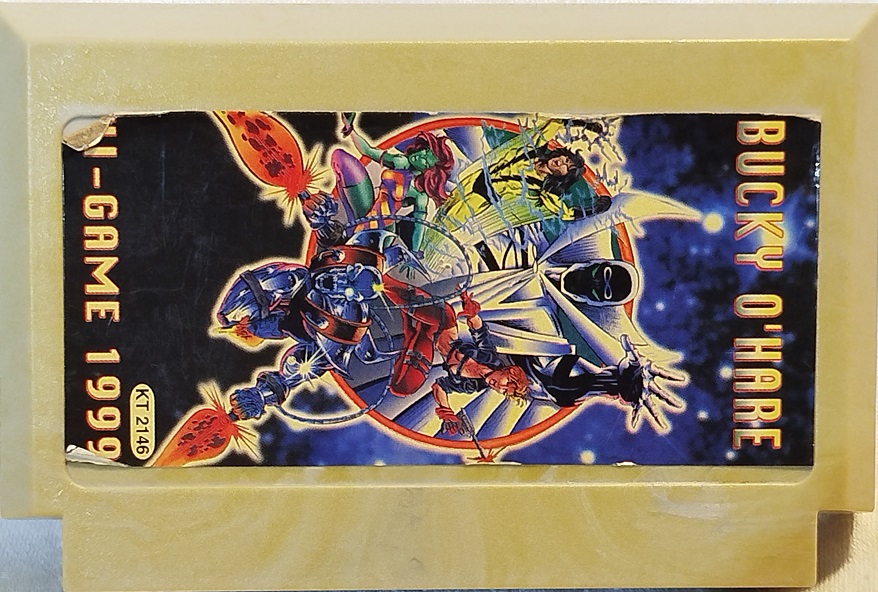 BUCKY O HARE HI-GAME 1999 KT 2146 ATARİ  OYUN KASETİ REMARKS  MADE IN JAPAN