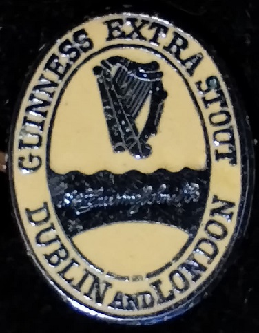 GUINNESS EXTRA STOUT DUBLİN AND LONDON GUINNESS IS GOOD FORYOU METAL MİNELİ KOL DUGMESİ