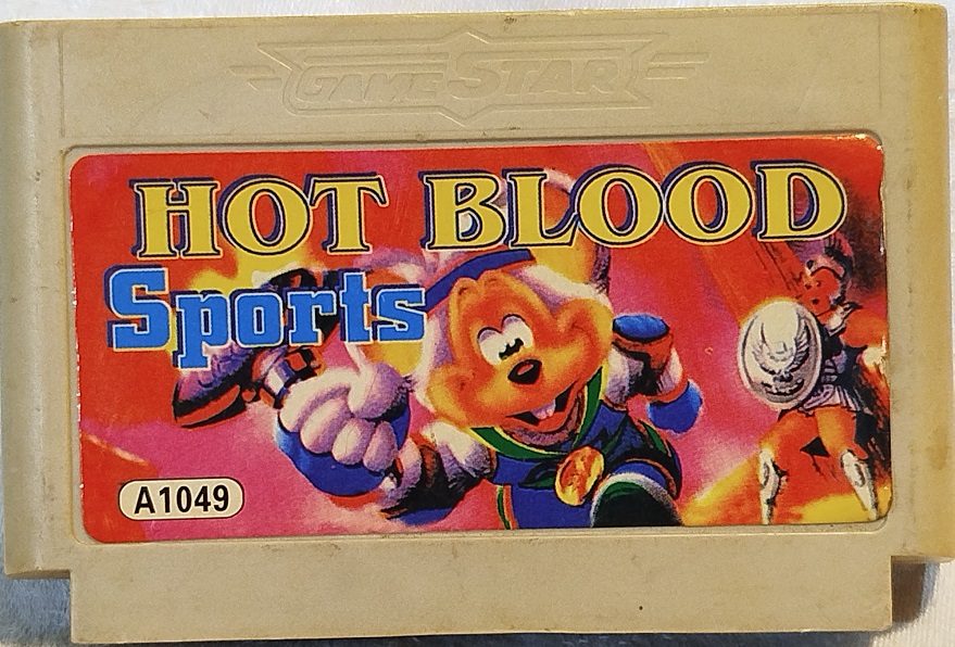 HOT BLOOD SPORTS A 1049 ATARİ  OYUN KASETİ  MADE IN JAPAN GAME 