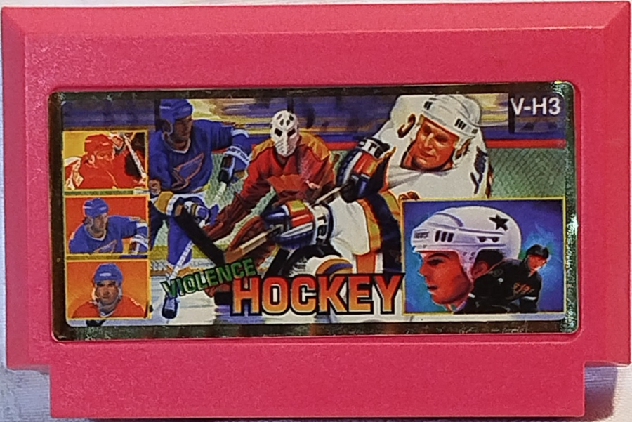 VIOLENCE HOCKEY V-H3 OYUNLU ATARİ OYUN KASETİ REMARKS MADE IN JAPAN GAME