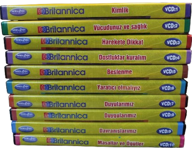 BRİTANNİCA EN DEGERLİ VARLIGIMIZ COCUK EGİTİM SETİ 10 CD LİK SET