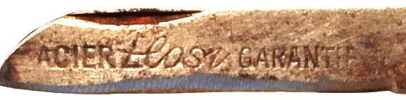 1910 SOLİNGEN ELASİ  CİFT UCLU CAKI VE TİRBUSON ÜCLU FOKSİYONLU MADE İN GERMANY