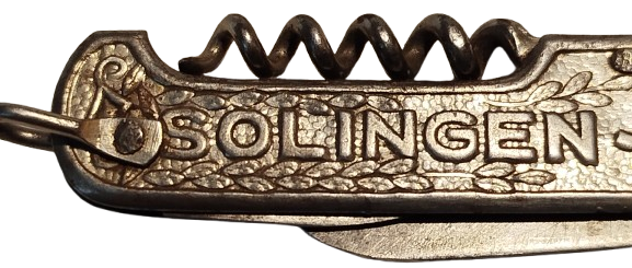 1910 SOLİNGEN ELASİ  CİFT UCLU CAKI VE TİRBUSON ÜCLU FOKSİYONLU MADE İN GERMANY