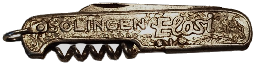 1910 SOLİNGEN ELASİ  CİFT UCLU CAKI VE TİRBUSON ÜCLU FOKSİYONLU MADE İN GERMANY