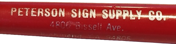 1970   CHAMPION  OTOMATİK TUKENMEZ KALEM KIRMIZI BEYAZ RENLERDE