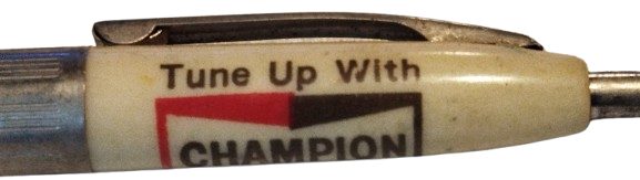 1970   CHAMPION  OTOMATİK TUKENMEZ KALEM KIRMIZI BEYAZ RENLERDE