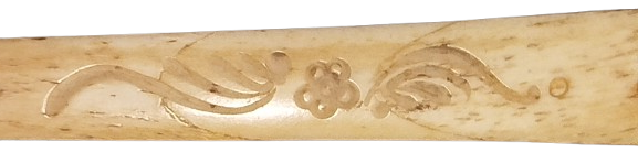 OSMANLI KEMİK ZARF ACICI KELEM İŞ SÜSLEME TAS AYNALI UZERİ PARLAK MİNİK TAŞ SÜSLEMELİ 