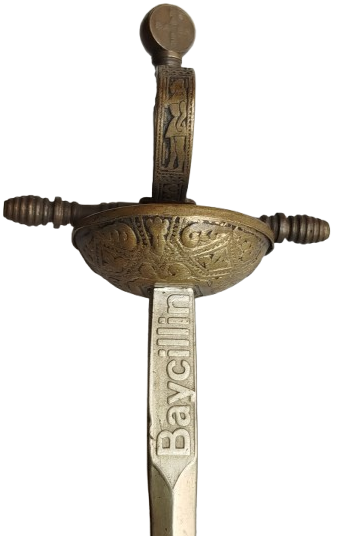 BAYER İLAC FİRMASI PİRİNC MEKTUP ZARF ACACAGI KILIC FORMUNDA