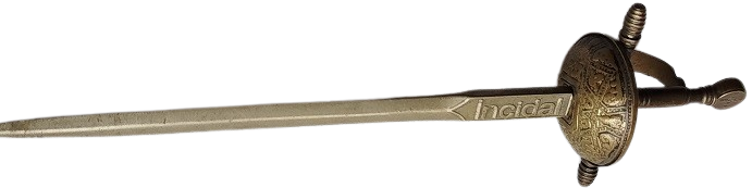 BAYER İLAC FİRMASI PİRİNC MEKTUP ZARF ACACAGI KILIC FORMUNDA