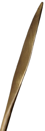 DENİZCİ KORSAN KILICI SEKLİNDE MEKTUP ZARF ACACAGI PİRİNC EL YAPIM