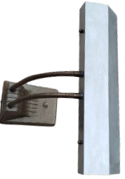 1950 DEVLET MALZEME OFİSİ DOKUM METAL FLORASANS LAMBALI MASA LAMBASI HAREKETLİ CİFT CELİK HELOZON