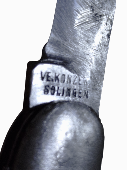 VE KONZERN SOLİNGEN KNIFE UZERİ KEMİK UC UCLU CAKI 