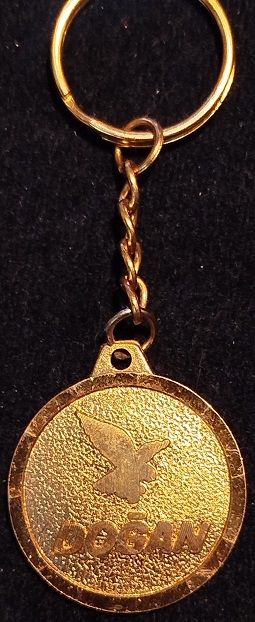 TOFASIN KUS SERİSİNDEN DOGAN OTOBOBİL ARMALI METAL ANAHTARLIK 