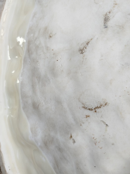 FRANSIZ PORSELEN KABARTMA PANO KAHVE TONLAR VE KREM RENKLERDE CİCEKLER