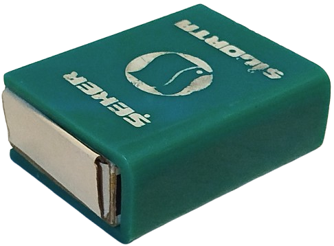 SEKER SİGORTA REKLAMLI KİBRİTLİK YESİL POLİKARBONDAN