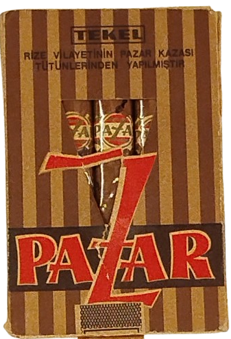 TEKEL PAZAR  PURO KUTUSUNDA 5 ADET PURO  RİZE  PAZAR KAZASI TUTUNLERİNDEN YAPILMISTIR