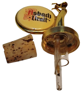 ASBADJ URALT ALMAN BRENDYSİSE AGZINA TAKILAN  KAPAKLI DUBLE KOYMA SİFONU