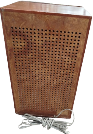 1960 AHSAP KASA PHİLİPS CİFT KOLON HOPARLÖR