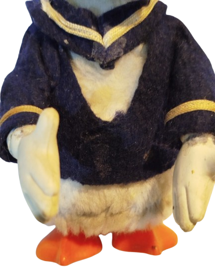 1997 WALT DİSNEY UZUN GAGALI DONALD DUCK KURMALI HAREKETLİ WEST GERMANY